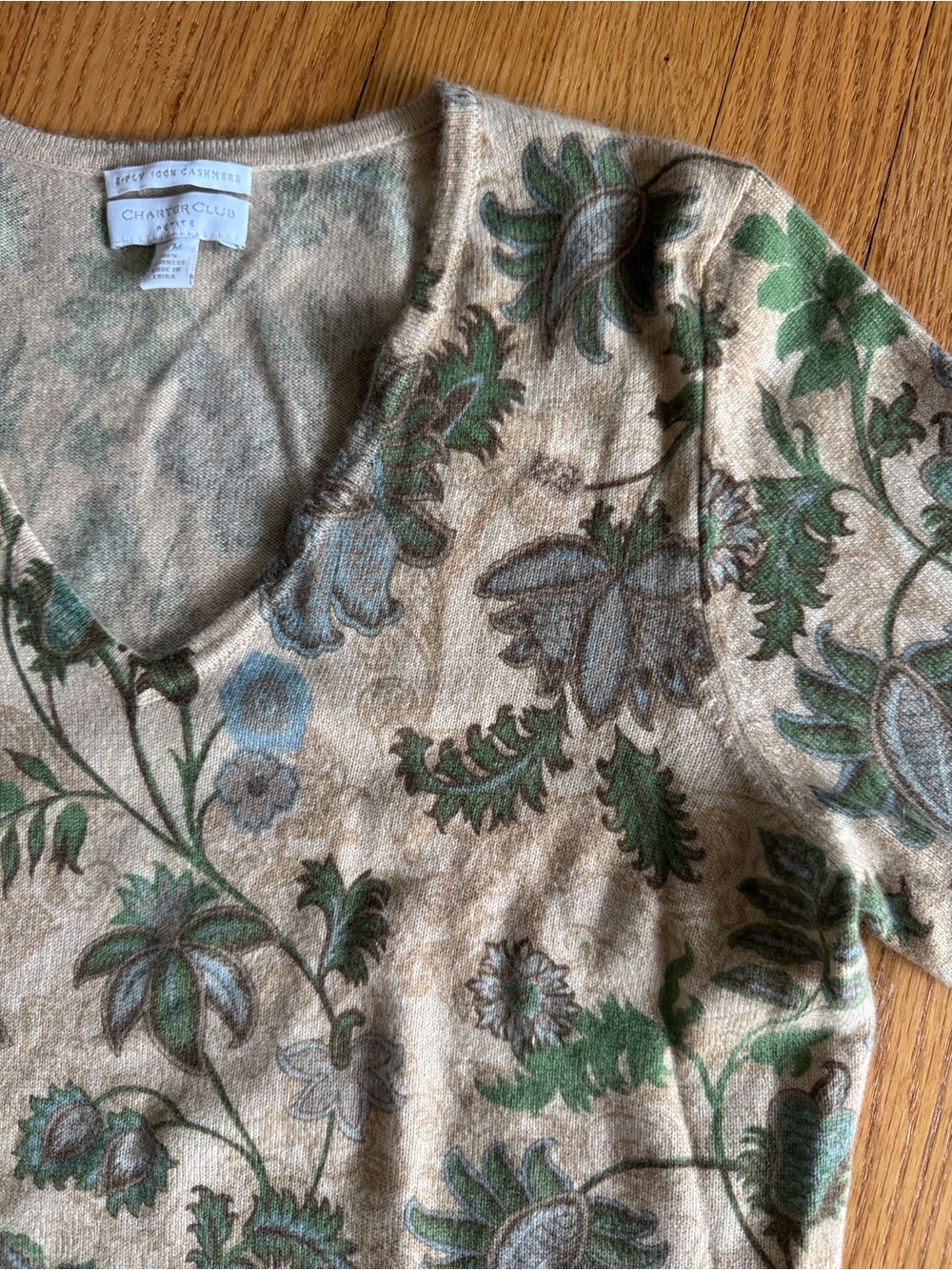 Charter Club cashmere sweater